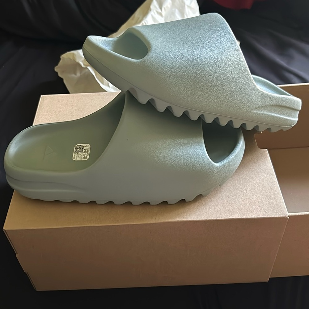 SOLD...Men's Slide Sandals - Green